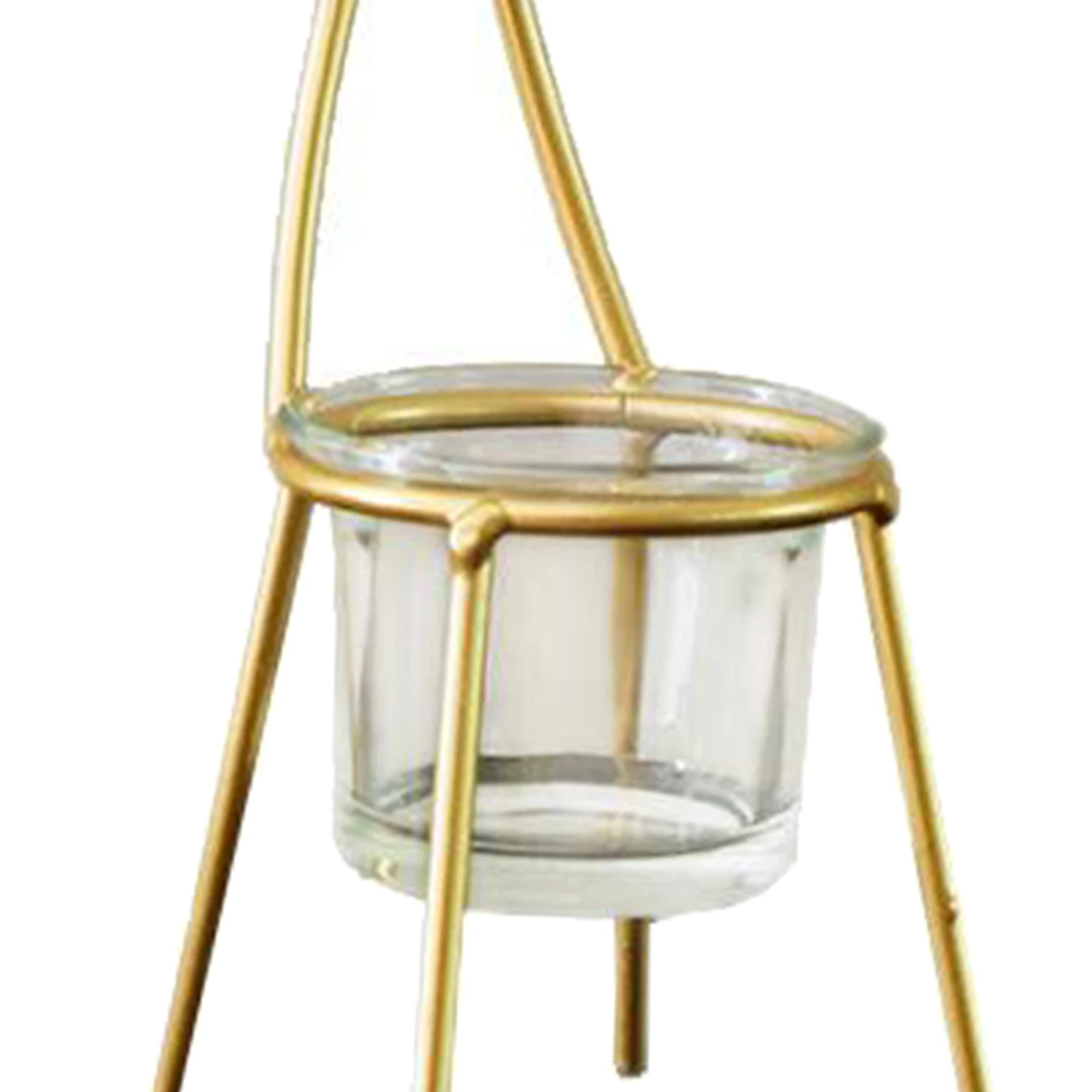 Kovinski Mini Čaj Luči Imetnik Železa Umetnosti Stol svijećnjak Stojalo Decora za Dom