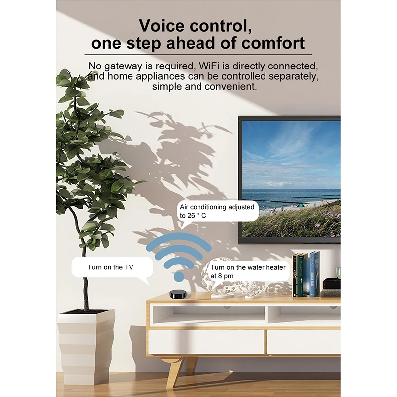 WiFi-IR Remote Controller Hub Tuya Smart Life APLIKACIJA za Nadzor klimatska Naprava TV-Delo z Alexa googlova Domača stran