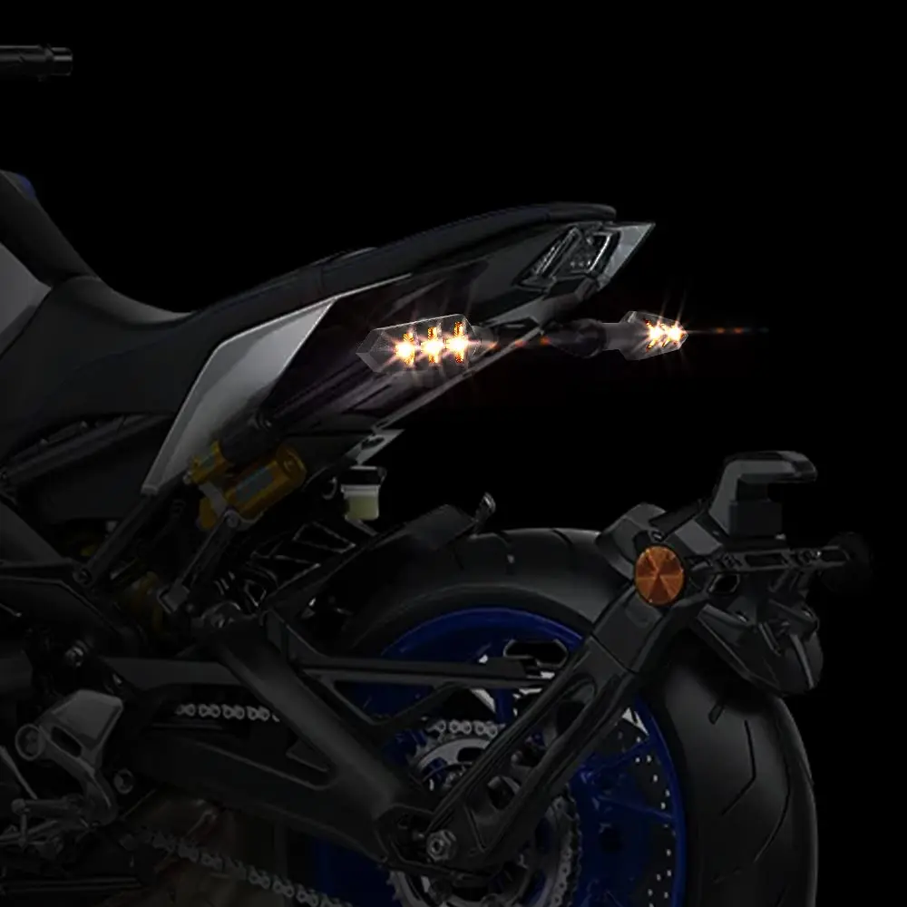 4PCS Univerzalni LED Motocikel Vključite Opozorilne Luči Za YAMAHA MT07 MT09 R6 YBR 125 Z650 Z750 Z800 Z900 Za DUCATI 888 898 R1250GS