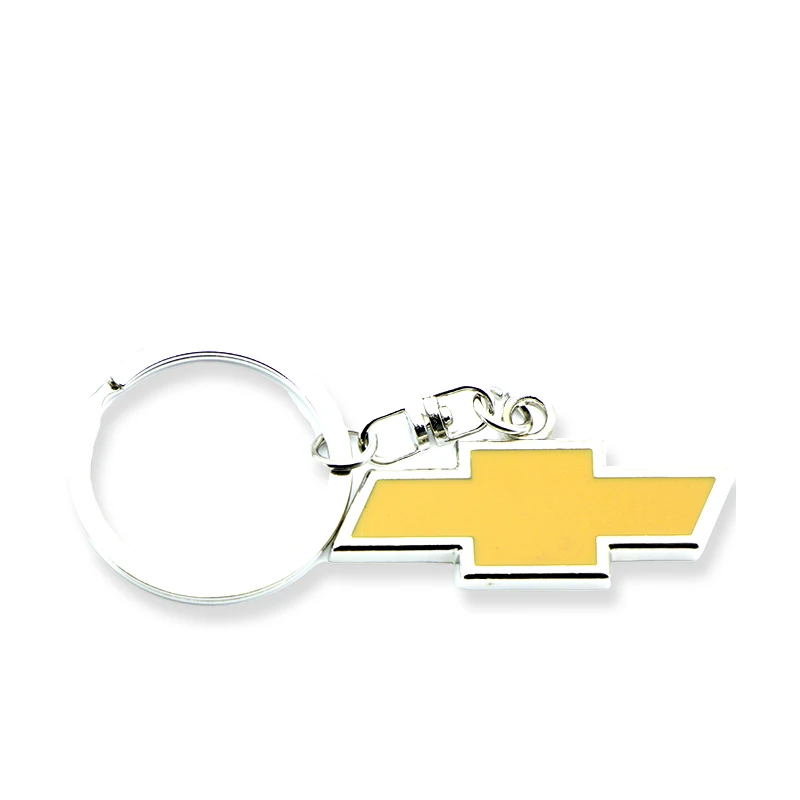 Avto Ključ Obroč Avto Styling 3D Kovinski Keychain Ključa Imetnika Logotip za Chevrolets Cruze Captiva Lacetti Aveo Field Trax Onix dodatki