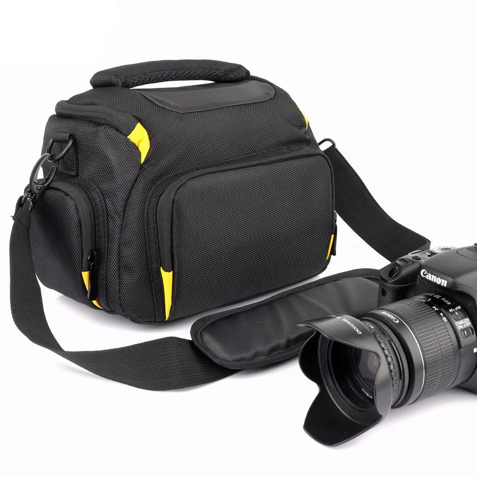 Moda Prenosni DSLR Fotoaparat Torba Nepremočljiva Primeru Za SONY A7 Mark II A7RII A77 A6000 A6500 Fujifilm X-T20 X-T2 Canon Fotoaparat Torba