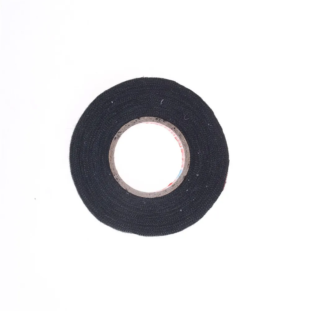 1Roll 9 mm x 15m Tesa Coroplast Lepilo Krpo Trak Za Kabelsko povezavo, Ožičenje, ki Visijo Črne Barve