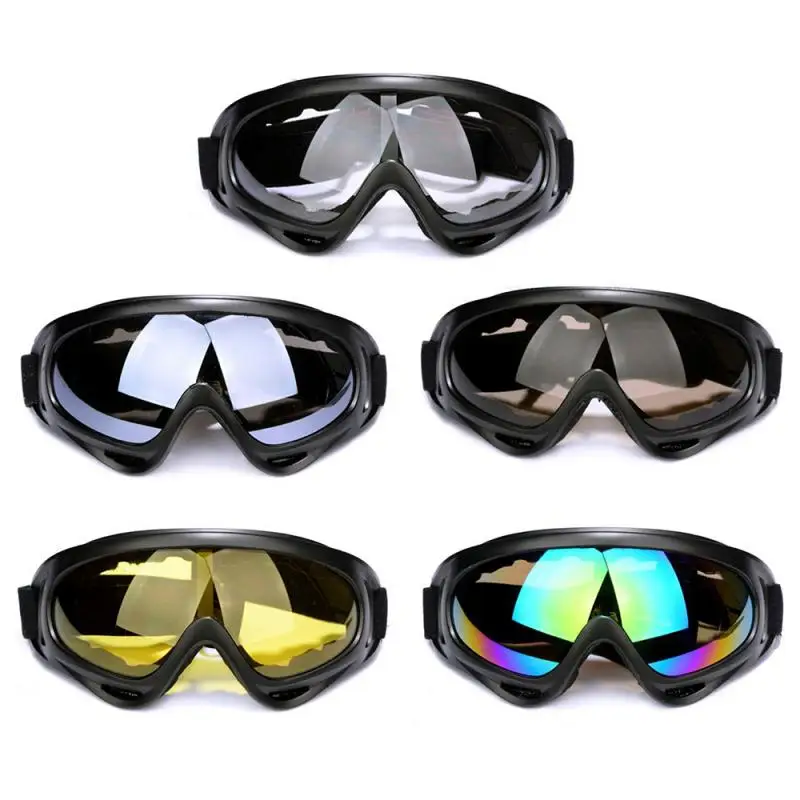 Kolesarska Očala Dvojne Plasti UV Očala, Zimski Sneg Šport Snowboard Očala Windproof Kolesarski Motornega Kolesa, Bike sončna Očala