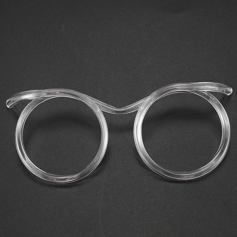 Očala obliko slame piti - jasno