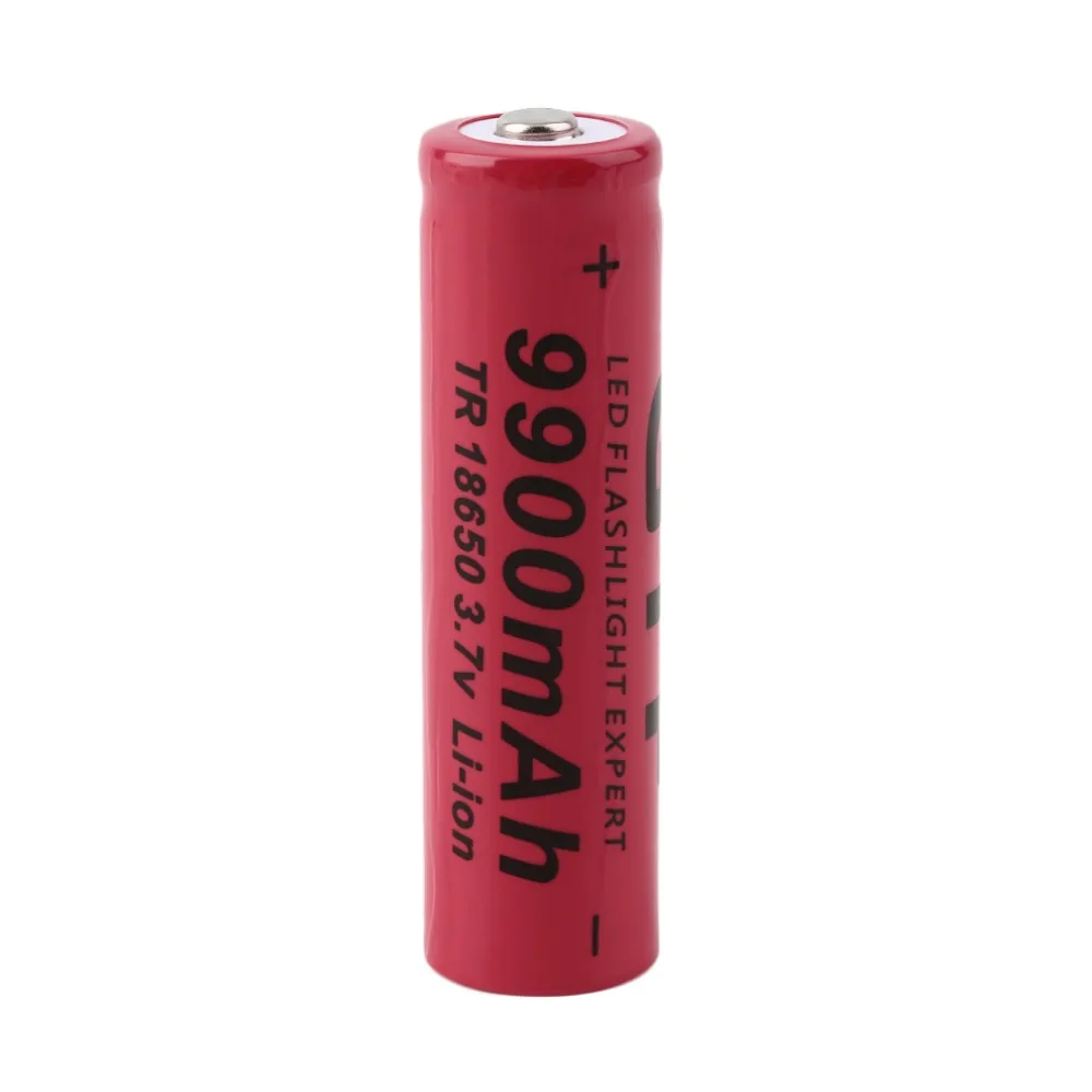 4 kos AA 3,7 V 18650 9900mAh Polnilne Li-ion LED Baterije Varno Okolje Prijazne Za Svetilko