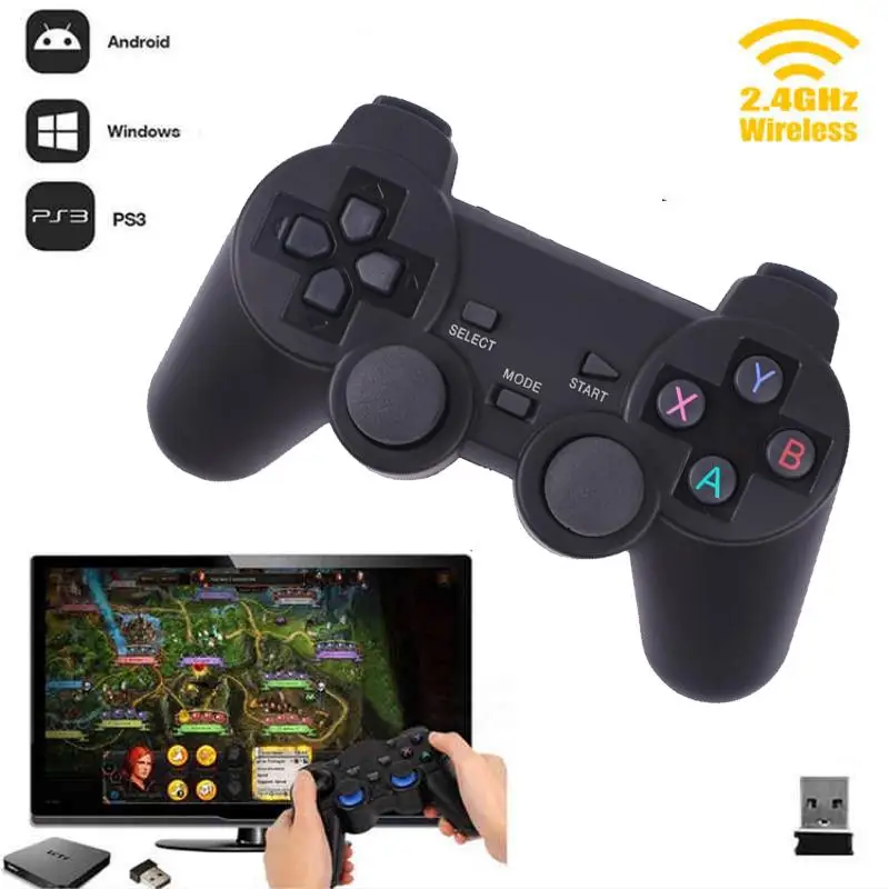 2019 2.4 G Brezžični Gamepad Za PC PS3, TV Okno Palčko 2.4 G Joypad Krmilnik za Igre Odd. Za Xiaomi Android Halloween Darilo