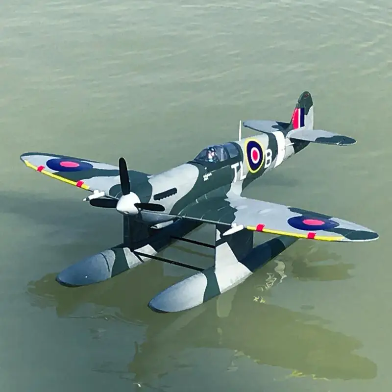 Začetnik Električni Dynam Supermarine Spitfire MK VB 1200mm Peruti EPO Vodnega Model Stavbe RC Letalo Drone PNP Z Zavihki