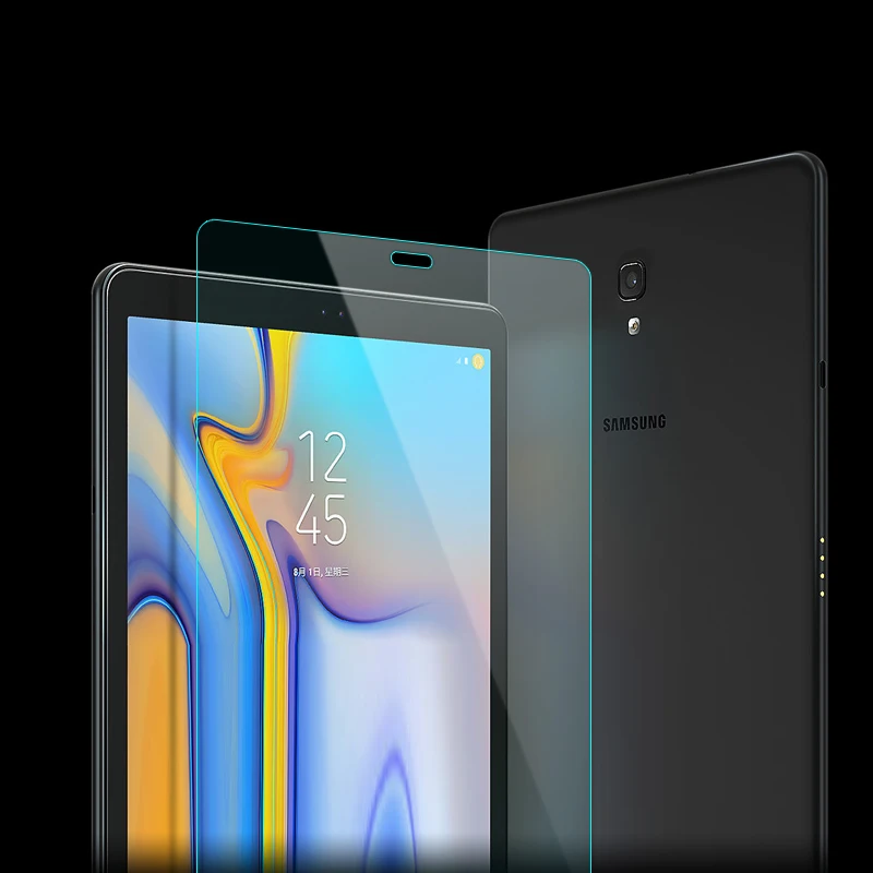 2Pcs Steklo Za Samsung Galaxy Tab A A2 10.5 Kaljeno Membrane Jeklene film Tablični RAČUNALNIK za Zaslon Ščiti Kaljenega SM-T590 SM-T595 T597