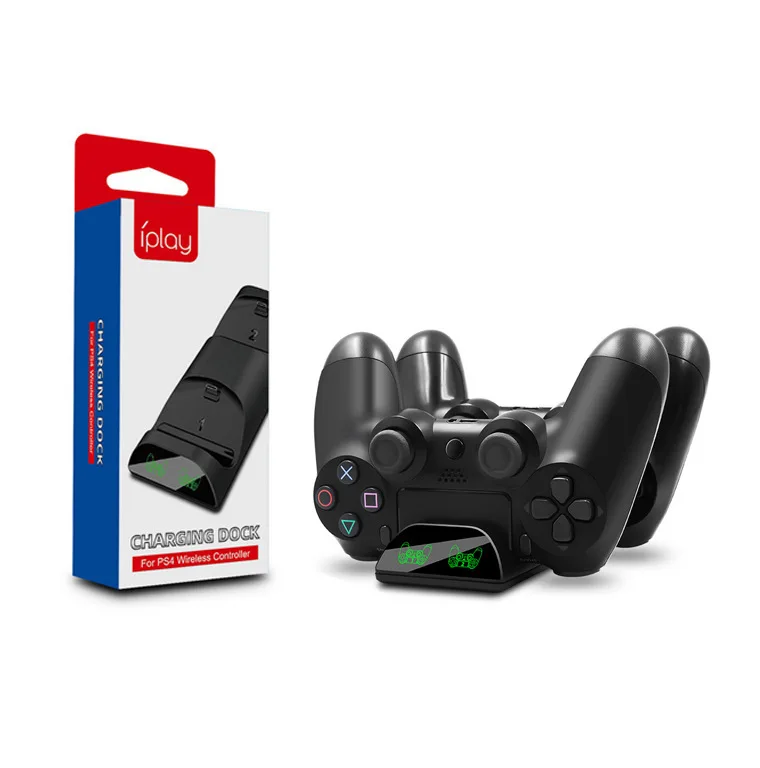 ABS Visoke Kakovosti Za PS4 Za PlayStation 4 Dual Controller Polnilnik Dock Postajo USB LED Stojalo za Polnjenje