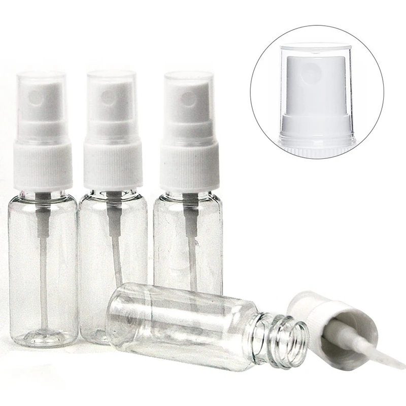 20Pcs 10 ml / 20Ml Mini Spray Spray Steklenico Plastičnih Spray Steklenico, ki je Primerna za Eterično Olje, Kozmetiko in Parfume
