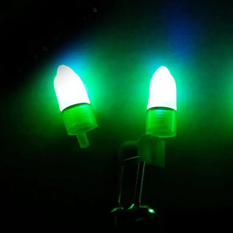 10pcs/veliko LED Nočni Ribolov Pribor za Ribolov Float Dvojni Zvonec Zvonil Ribolov Ugriz