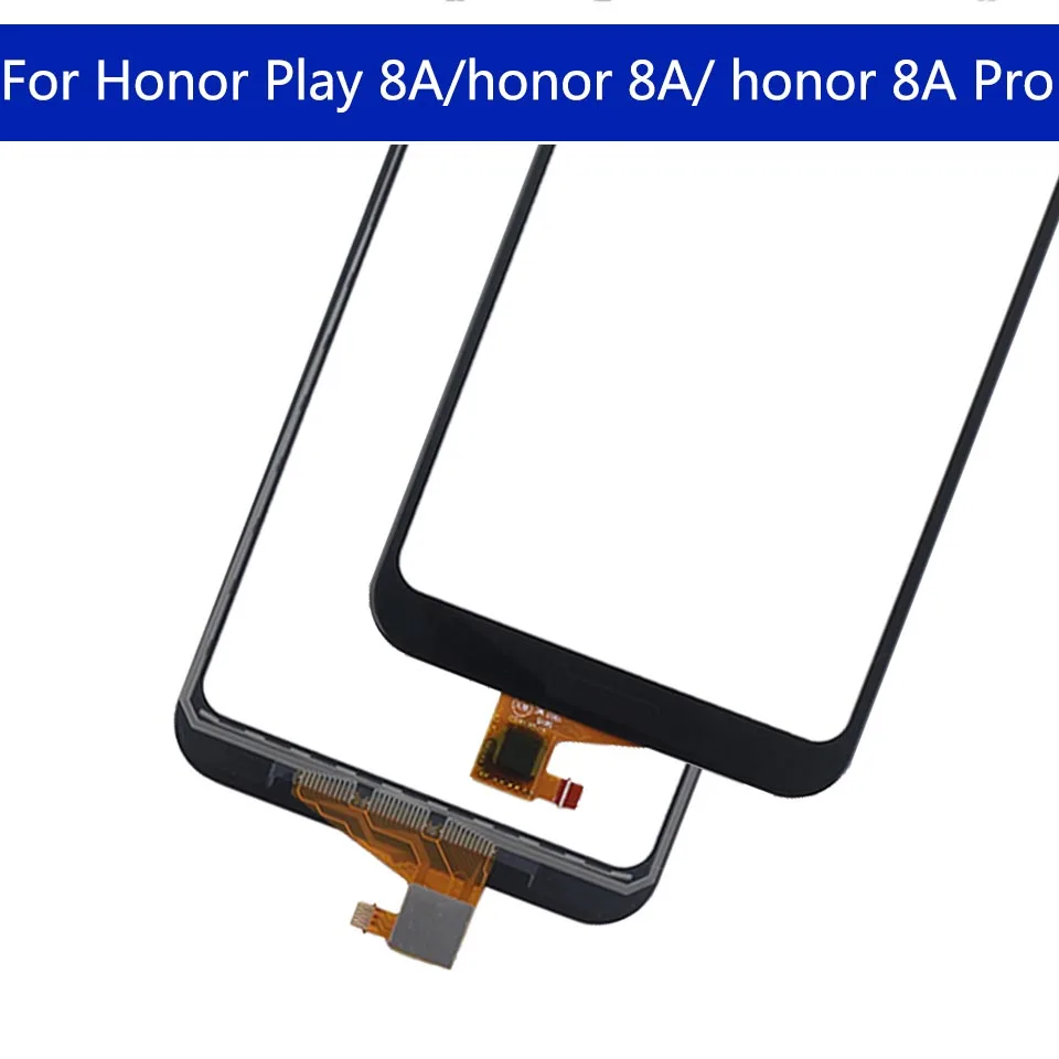 Za Huawei Honor 8A Igrajo JAT-AL00 TL00 Zaslon na Dotik Čast 8A Pro JAT-L41 / Honor8A LCD-Zaslon Zamenjava sprednjega Stekla