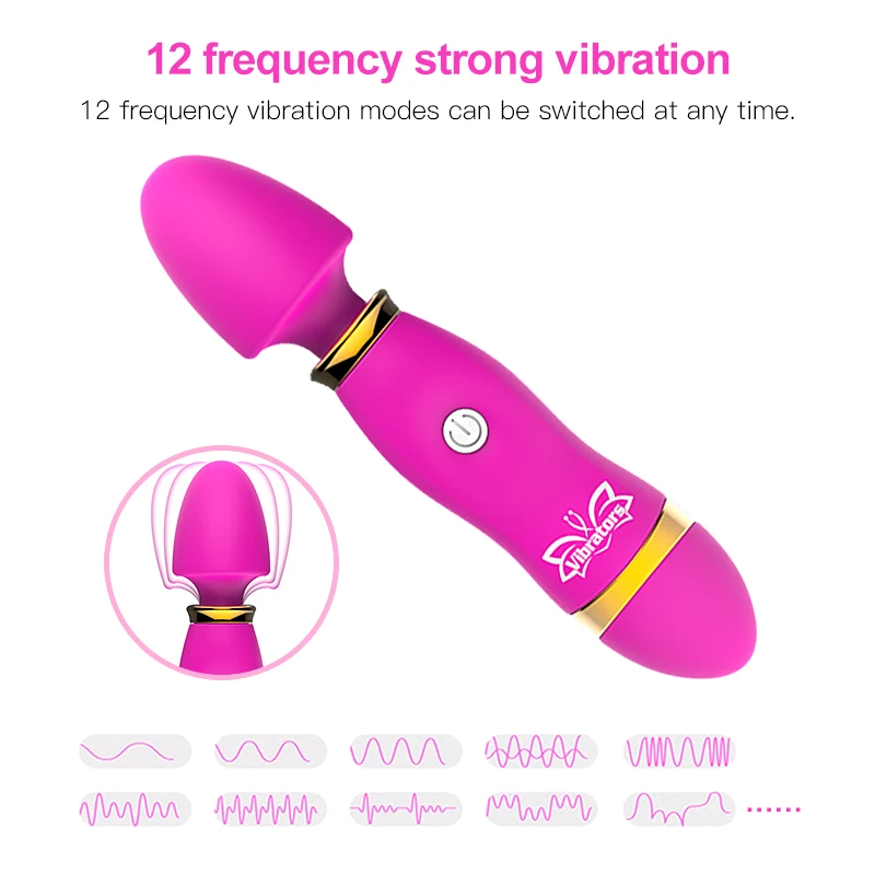 G-spot Vibrator Ženska Masturbacija Silikonski Klitoris Spodbujanje Odraslih Izdelkov AV Palico Čarobno Palico Sex Igrače za Ženske Sex Shop