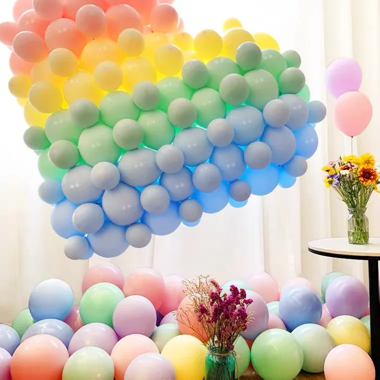 5m Baloni Pribor Balon Verige PVC Gume, Rojstni dan, Poroko Ozadje Dekoracijo Balon Verige Lok Posnetke Dekoracijo S