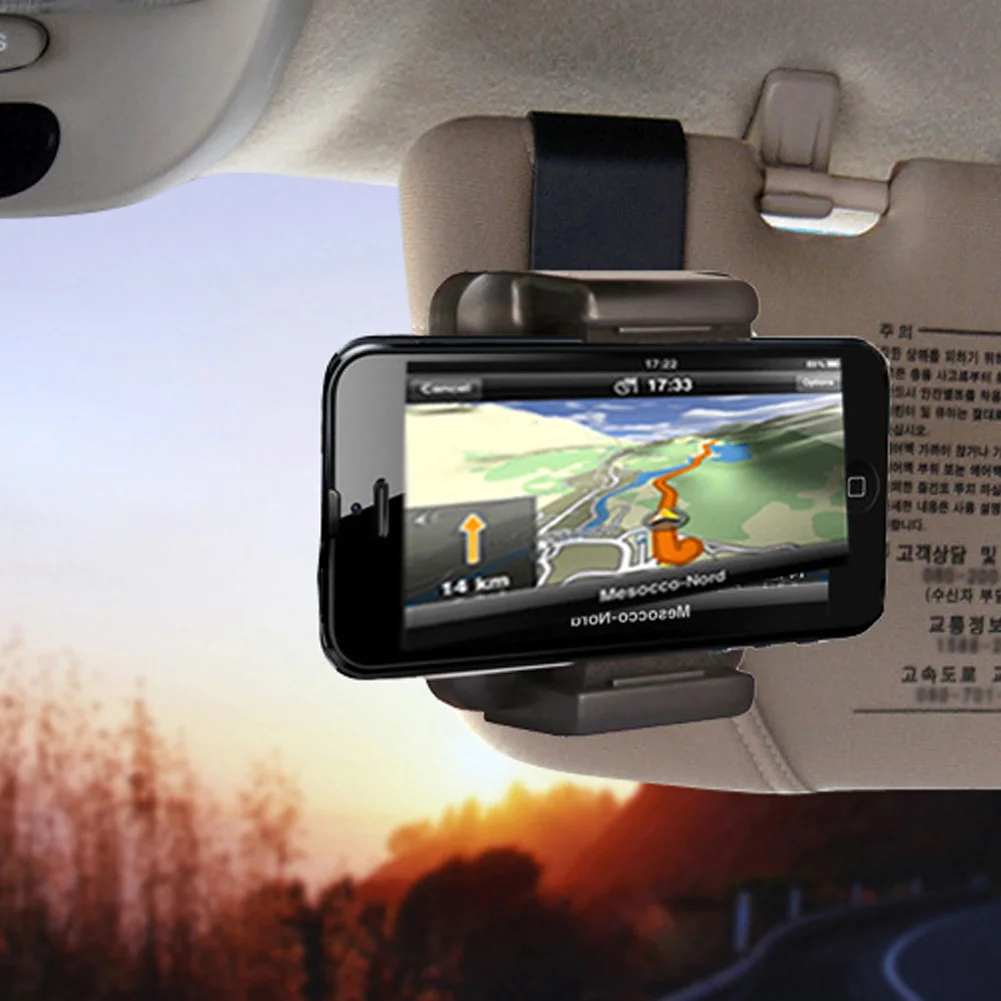 Stabilno Trajne Prenosni Univerzalno Posnetek Na Avto sončnega Navigacija Ne Zdrsne Vrtljiv ABS Nosilec za Telefon