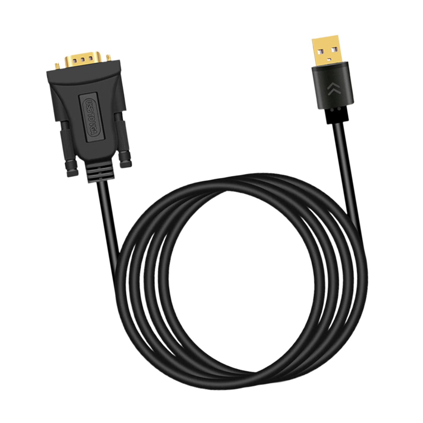 1,5 M Kabla USB 3.0 Moški VGA USB na VGA Adapter Kabel Stabilno Avdio Video Pretvornik za PC HDTV Projektor računalnik