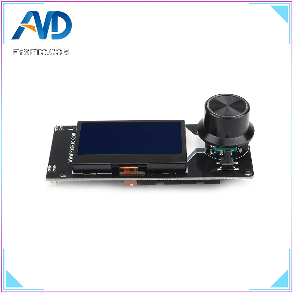 E Tip 3D Tiskalnik Deli MINI12864LCD Zaslon mini 12864 lcd Smart Zaslon Bela modra Podpira Jadrovnica DIY Z SD Kartico