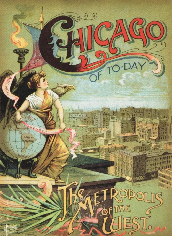 Chicago Svetovni Sejem Chicago Danes Letnik Plakat Retro Platno Slikarstvo DIY Stenske Nalepke Umetnosti Doma Bar Plakati Dekor Darilo