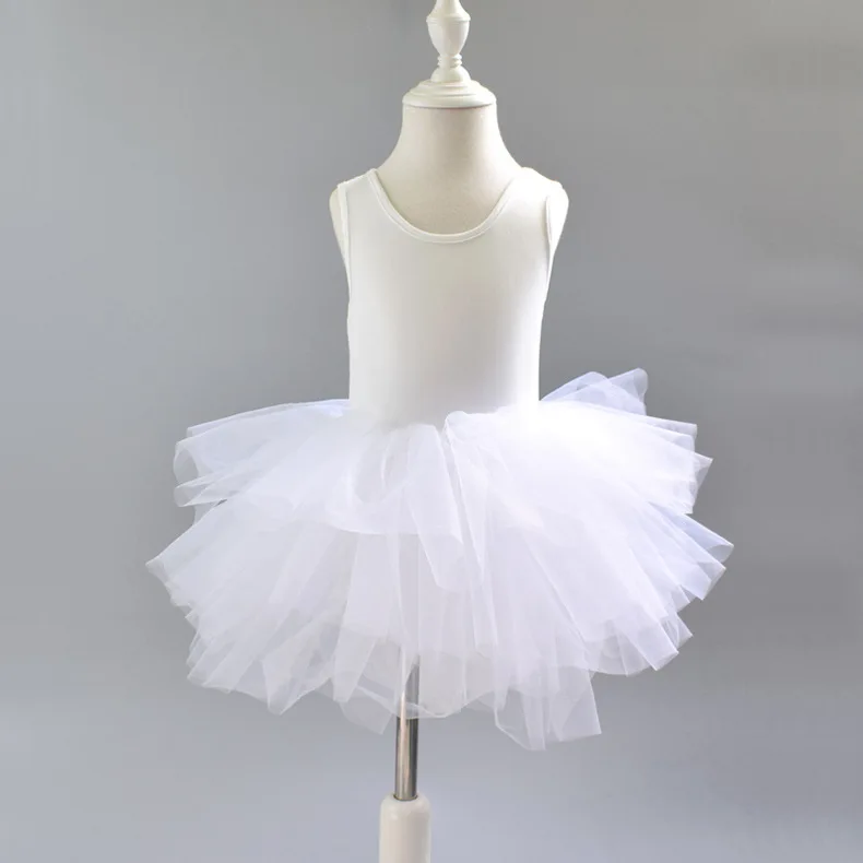 Otrok Nositi 2020 Nova Dekleta Balet Ples Poletje brez Rokavov Puff Obleko