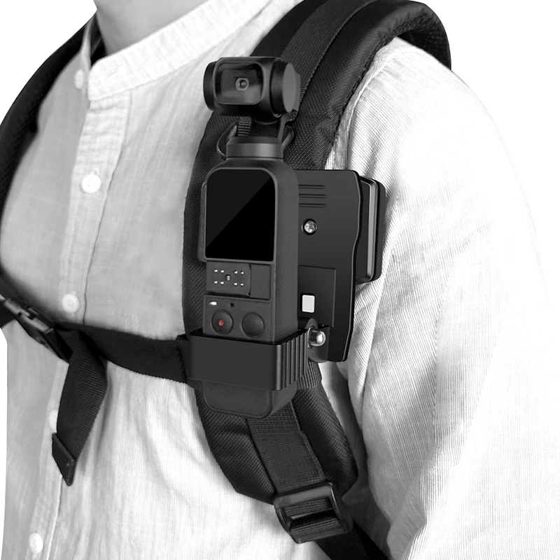 Kovinski adapter + Nahrbtnik climp vrečko klobuk posnetek gori fiksni nosilec 1/4in Za dji OSMO ŽEP Gimbal GOPRO delovanje fotoaparata Dodatki