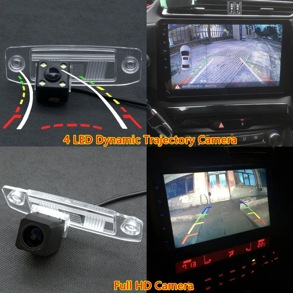 Za Hyundai Elantra Naglas Tucson Veracruz Sonata Terracan Avto LED Backup (Pogled od Zadaj) Obračanje Fotoaparat Brezžično Ogledalo LCD Monitor
