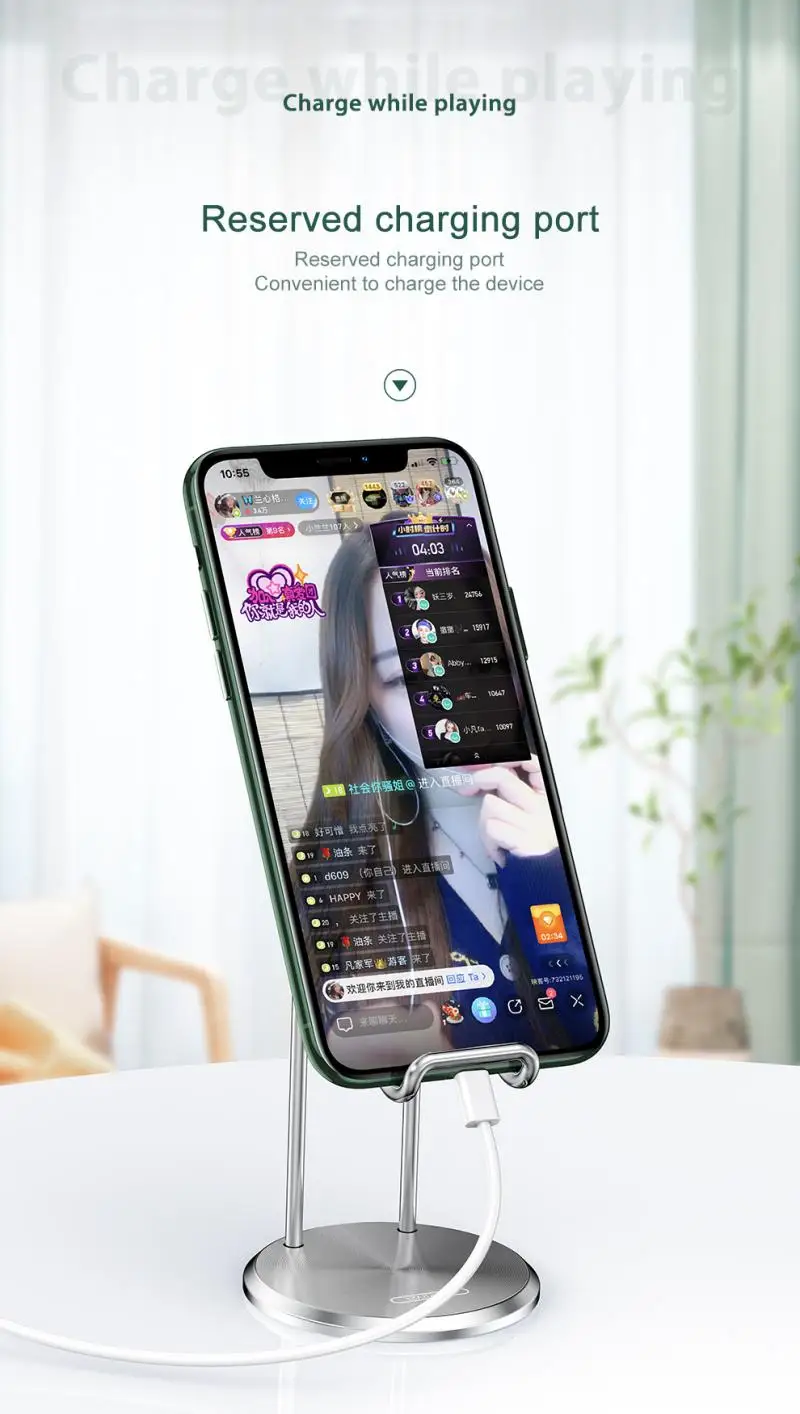 2020 Kovinski Namizni Tablet Imetnik Tabela Mobilni Zložljivi Razširiti za Podporo support Desk Mobilni Telefon, Držalo, Stojalo Za telefon, iPad Xiaomi Huawei