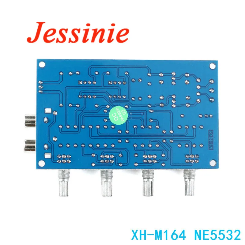 NE5532 IS-M164 AUDIO, Pre-amp Ton Odbor HIFI 4 Kanali Preamp Ojačevalnik Tuning Modul HIFI Navdušenec Elektronskega DIY PCB