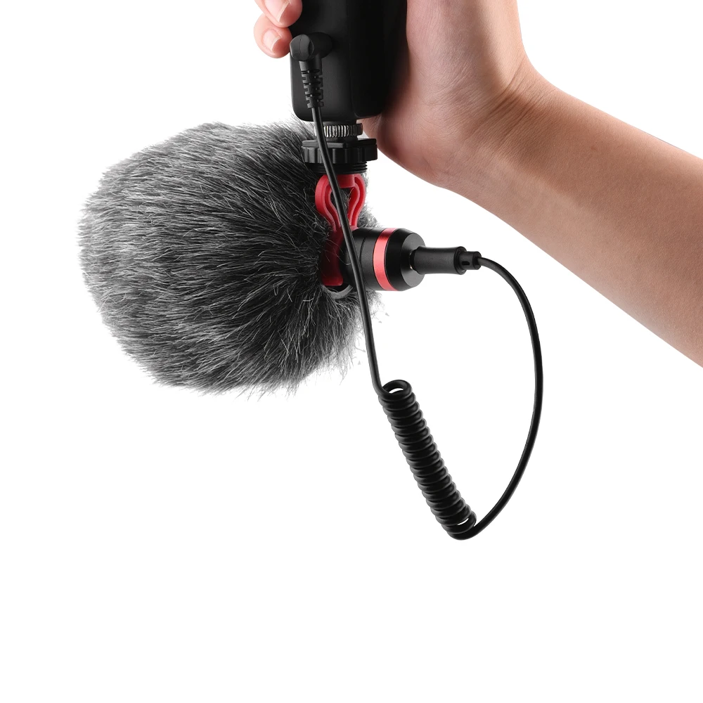 Mikrofon za Žep 2 Žično Cardioid Kaže v Živo Mikrofon za Snemanje Kamera Mikrofon do-It-Vse Ročaj Gimbal Dodatki