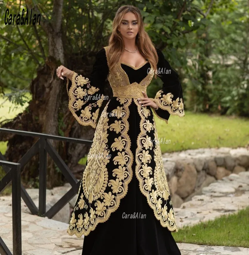 Skromno Tradicionalnih Kosova albanske Oblačilih, Črne Večerne Obleke Ženske Stranka Noč 2021 Čipke Prom Oblačenja vestido De Fiesta De Boda
