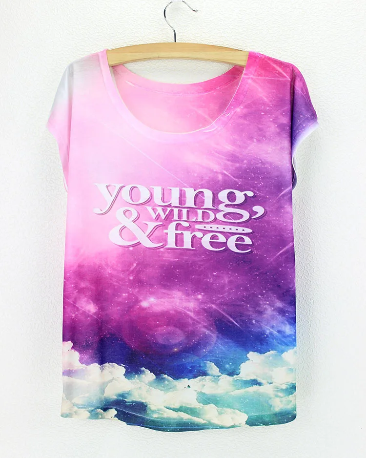Dolphin ocean živali tiskanih vrh 3d tiskanje modra mlade najstnik ženske t-shirt uni velikost moda camiseta