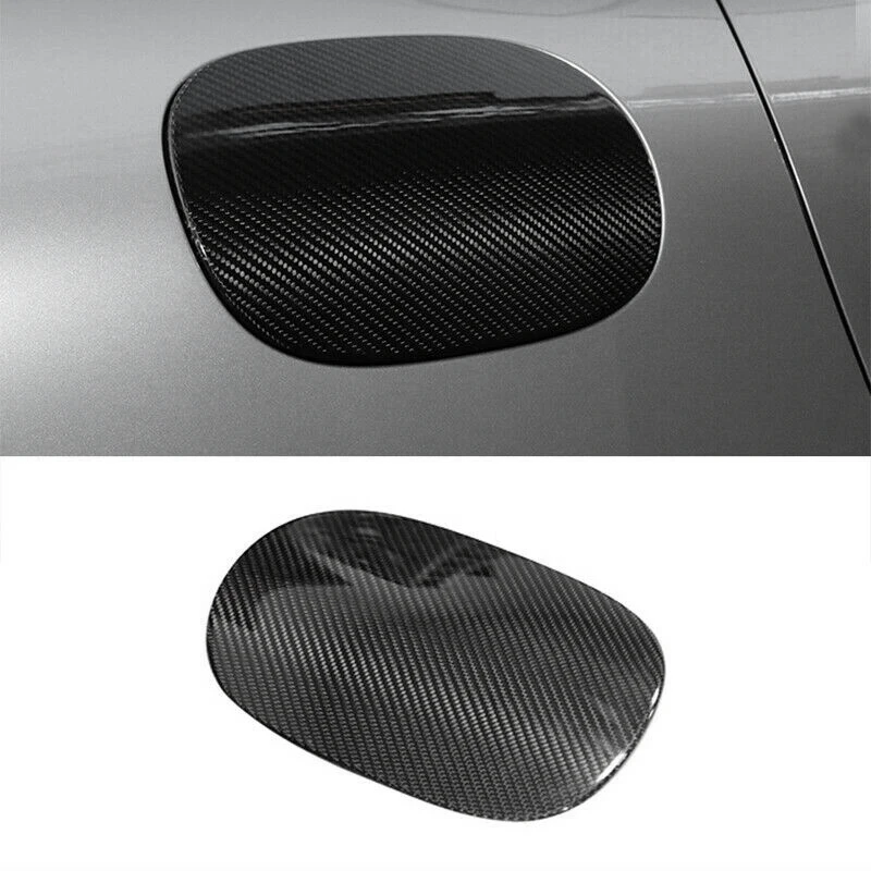 Ogljikovih Vlaken Avto Pokrovček Rezervoarja za Gorivo Olje Plin Skp Dekoracijo Trim za -Porsche Macan-2020