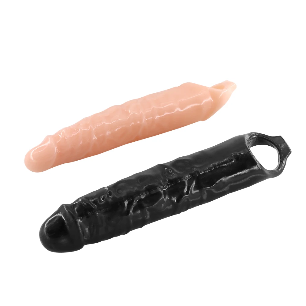 EXVOID Večkratno uporabo Silikonski Kondom G-spot Massager Zasuni Extender Dildo Širitve Spolnih Igrač Za Moške Velik Penis Rokav Penig Obroč