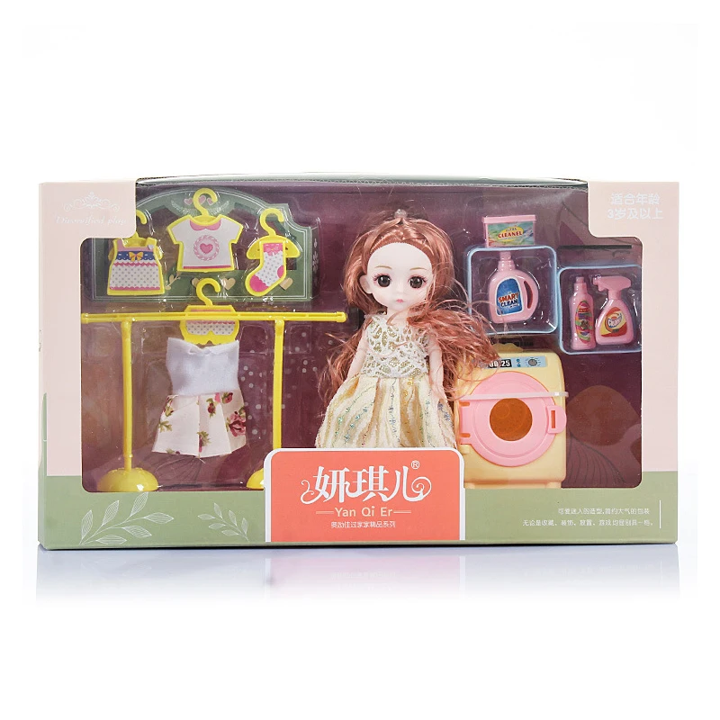 BJD lutka 16 cm lutka 3D oči dekle plastičnih obleko lutka igrača lasuljo ženska moda Božično darilo, darilo za rojstni dan