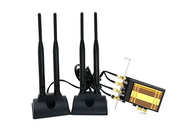 0desktop 867mbps 4pcs 6DB zunanja antena za brezžično omrežno kartico BCM94352 BT4.0 802.11 a/b/g/n/ac WLAN WIN7 WIN8 WIN10