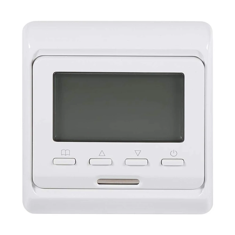 Digitalni LCD Zaslon Tedenski Elektronski Programabilni Talni Termostat za Ogrevanje Upravljavca AC 230V