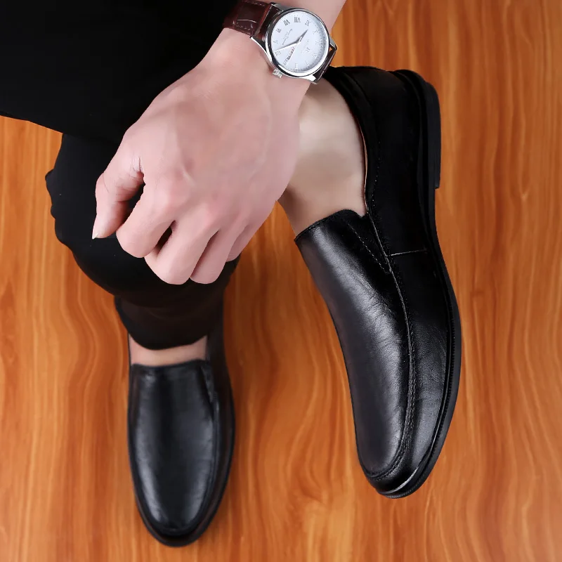 2020 Moških Loafers Pravi Usnjeni Čevlji Modni Moški Čoln Čevlji Blagovne Znamke Moških Priložnostne Usnjeni Čevlji Moški Priložnostne Vožnjo Čevlji
