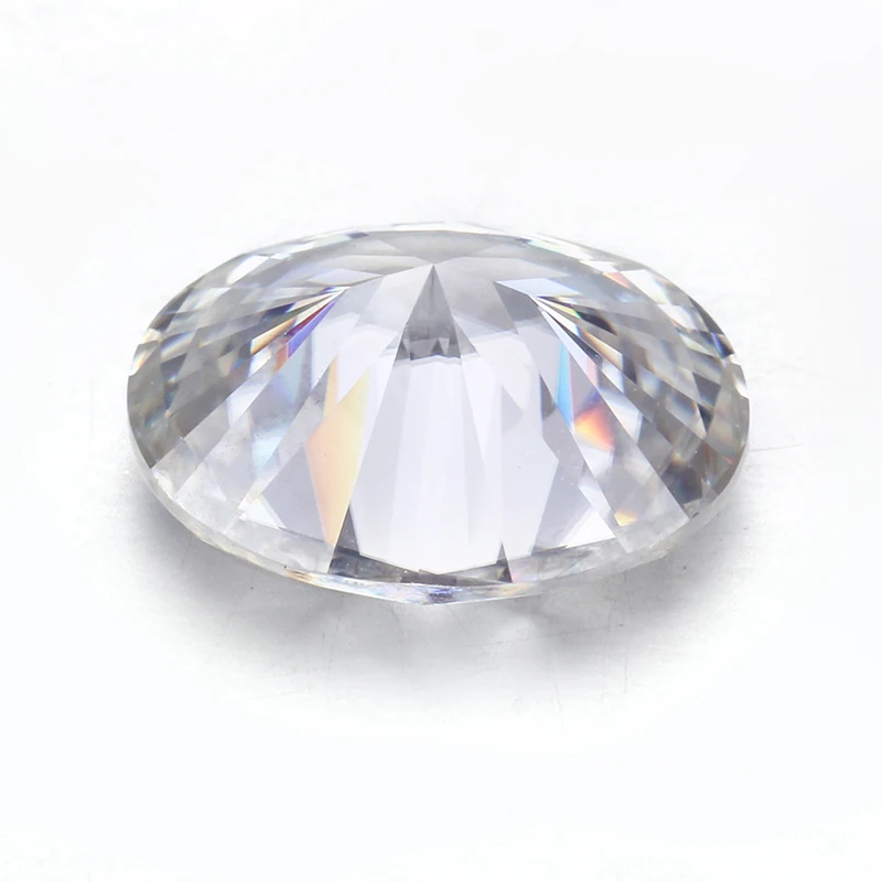 Bela barva EF VVS moissanites diamondts 7*9 mm zdrobljenega Ledu ovalne moissanites svoboden draguljev kamni za nakit, izdelava