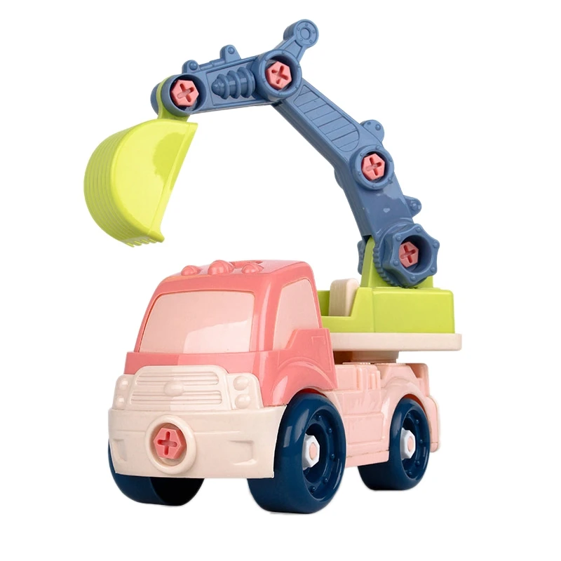 FBIL-Otroci Mini Risanka DIY Zbrati Tovornjak Vzeti Narazen, Avto, Vozila, Igrače Nastavite z Izvijačem Orodje Darila
