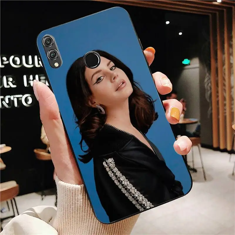 Lana Del Rey TPU Črno Mehko Telefon Primeru Za Huawei Mate 30 Pro P20 P30 P40 pro lite Y6 Y7 2019 primeru za Čast 8X 8A 10 20lite 10i