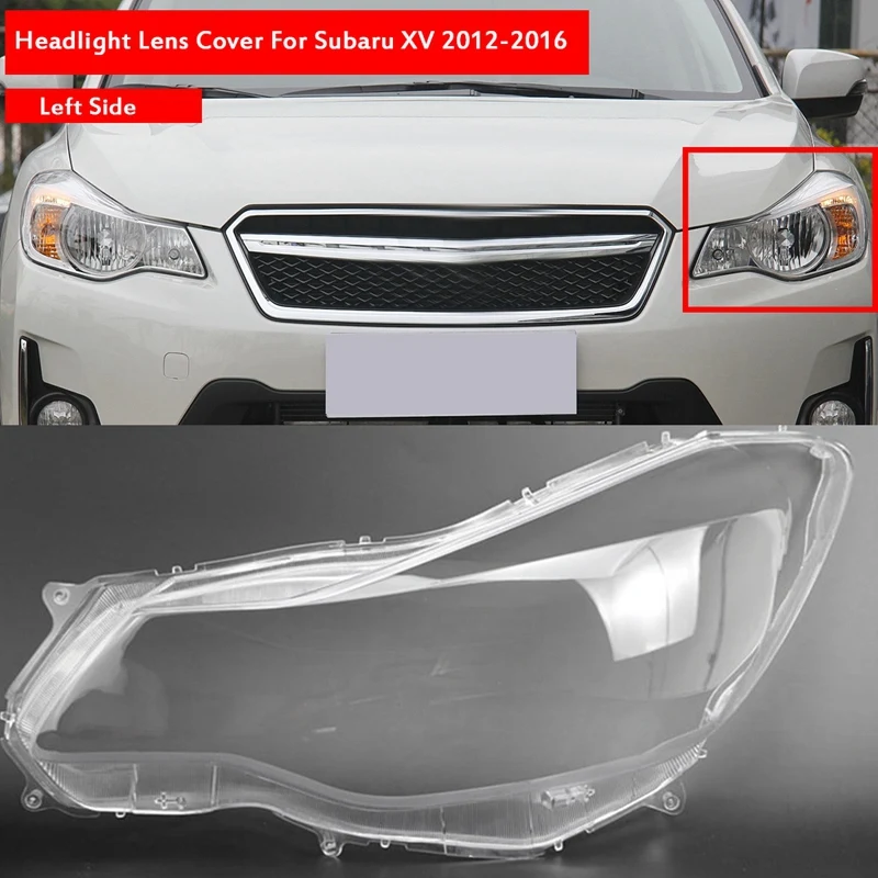Za Subaru XV 2012-2016 Avtomobilski Žarometi Jasno Objektiv vodja svetlobe žarnice Lampshade