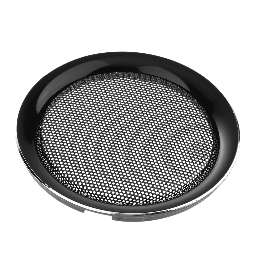 6.5inch Black Color Mesh Speaker Decorative Circle Subwoofer Grill Cover Guard Protector