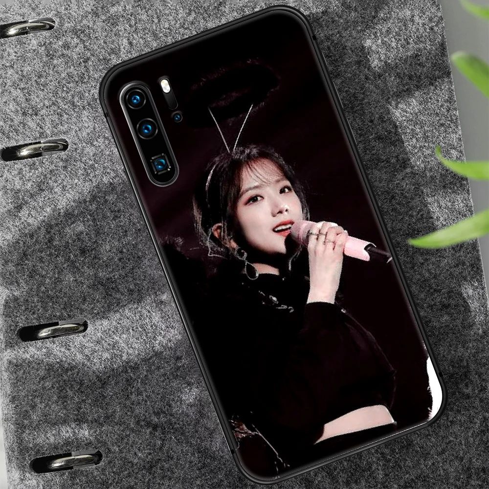 JISOO dekle Srčkan Primeru Telefon Za Huawei P Mate 10 20 30 40 Lite Pro smart Z 2019 nova 5t črn Silikonski Odbijač Nepremočljiva Moda