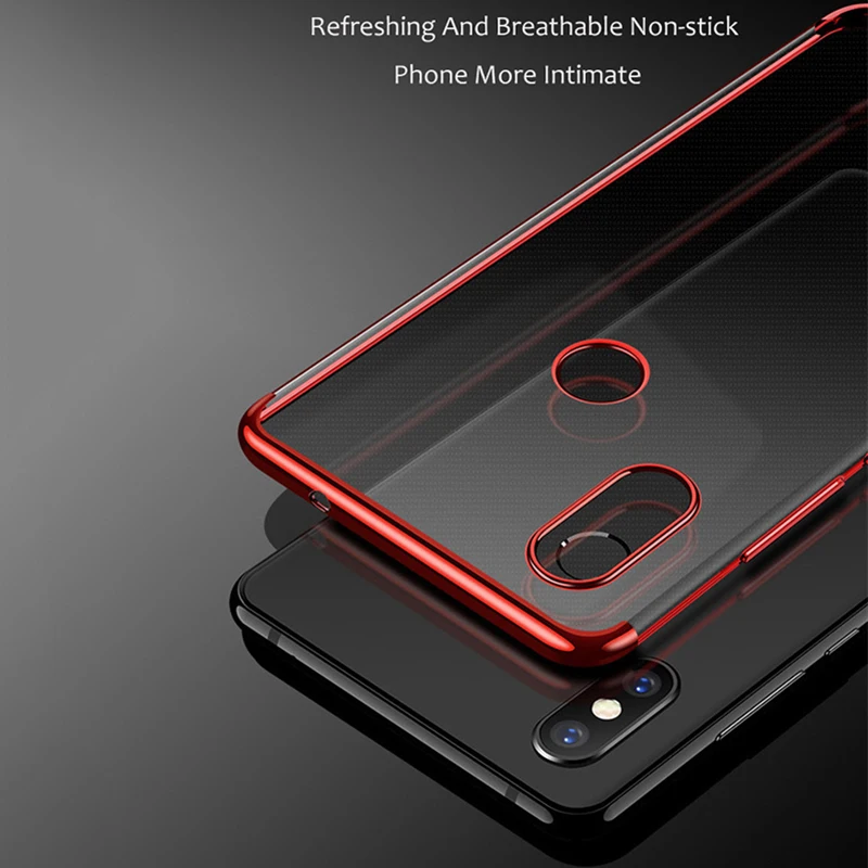 Za Xiaomi Mi A2 Lite Primeru Zajema Pregleden TPU Mehko Slim Nazaj Kritje Za Xiao Mi Redmi 6 6Pro Redmi6 Pro Primeru Telefon Coque