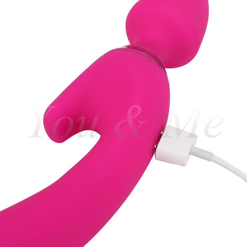AV Vibratorji Sex Igrače za Žensko USB Polnilne Čarobno Palico Massager G-Spot z vibriranjem Dildo Analni Vibrator Seks Odraslih Izdelka