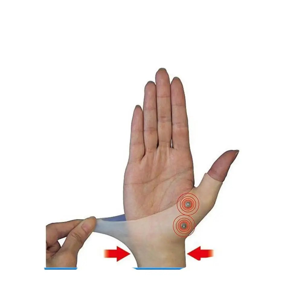 2020 Novo Magnetno Terapijo Zapestje Roke, Palec Podporo Rokavice Silikonski Gel Artritis Tlak Korektor Masaža Lajšanje Bolečin Rokavice