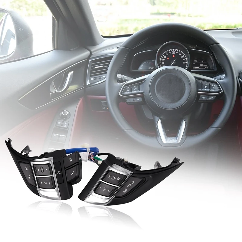 Multi-Funkcijski Volan Stikalo o Bluetooth Cruise Control Stikalo Gumb za Mazda 3 Atenza Axela CX5 CX-4 CX-5