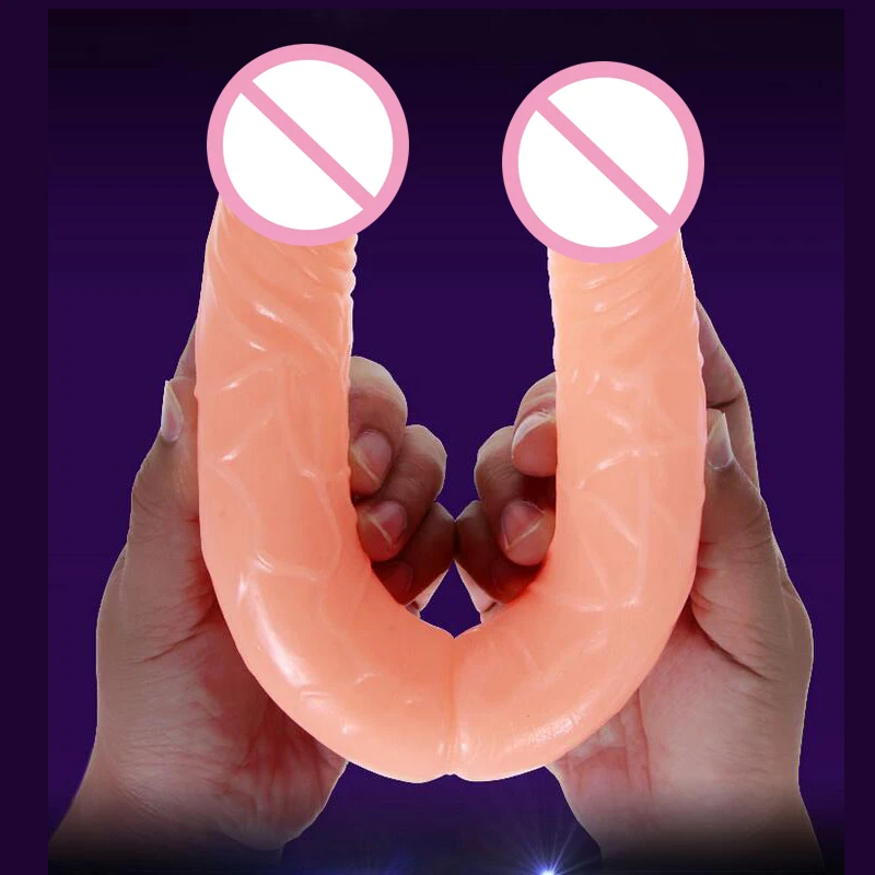 Seks Izdelkov Dildos Prilagodljiv Dvojno glavo Dildos Nožnice in Analne stimulacije Dildo sex igrače za žensko Seks Igrače za Lezbični Par