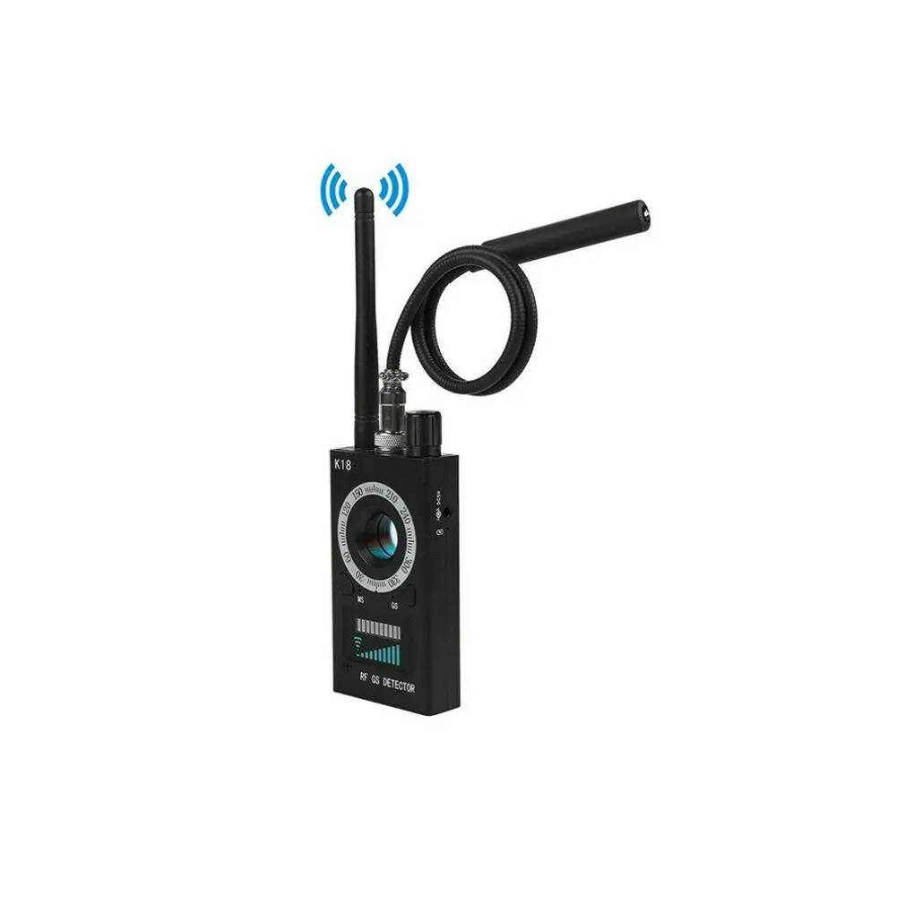 Novo obliko Multi-funkcijo Anti-spy RF Signala Detektorja Fotoaparat K18 GSM Audio Bug Finder GPS Scan Tracker Zazna Brezžično Izdelki