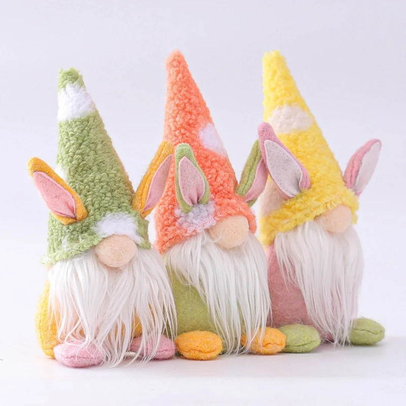 Velikonočni Okras Zajček Gnome Lutka Za Domov DIY Brezosebna Plišastih Igrač Velikonočni Palček Doma Stranka Dekor Otroci Igrače
