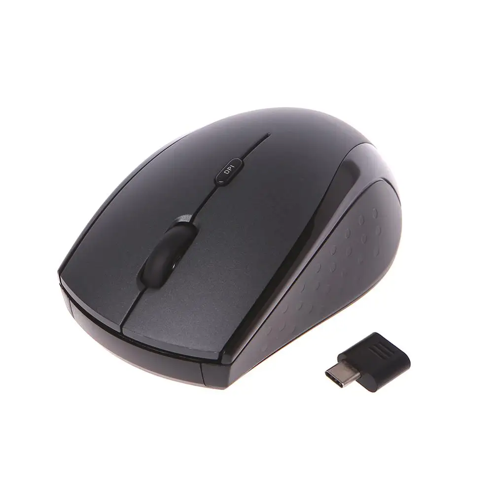 Popolnoma Nova in Visoke Kakovosti USB Tip C 2.4 G Wireless Mouse Ergonomska 800/ 1200/ 1600 DPI Za Macbook Pro